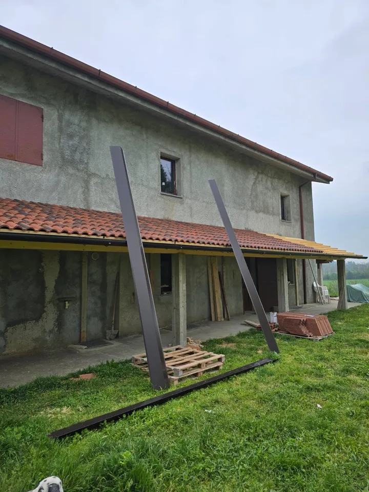 Lavoro rifacimento tetto 5